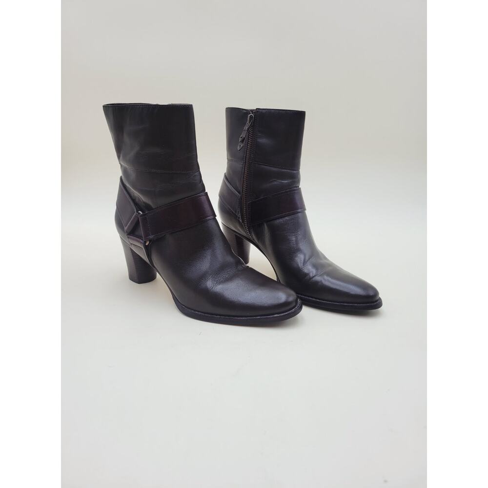 Cole Haan Air D32426 Harness Ankle Boots Womens Sz 6.5 B Dark Brown - Picture 2 of 11